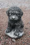 Betonipatsas, Koira, pieni 17 cm (1 kg) - Sisustus - 103996 - 2