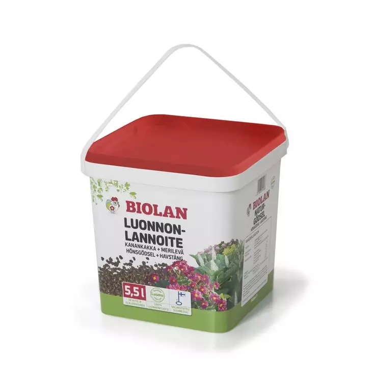 Luonnonlannoite pakki 5,5 L - Lannoitteet - 101776 - 1