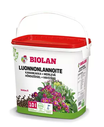 Luonnonlannoite pakki 10 L - Lannoitteet - 101777 - 1
